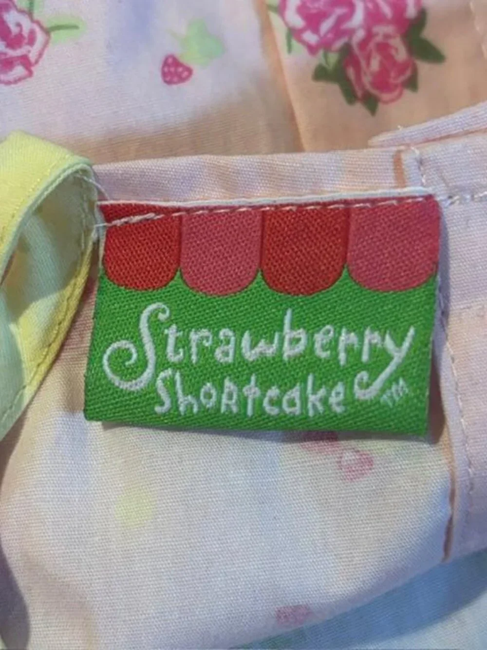NWT Dead Stock 2007 Strawberry Shortcake 2-Piece Summer Set Size 6-9 Months